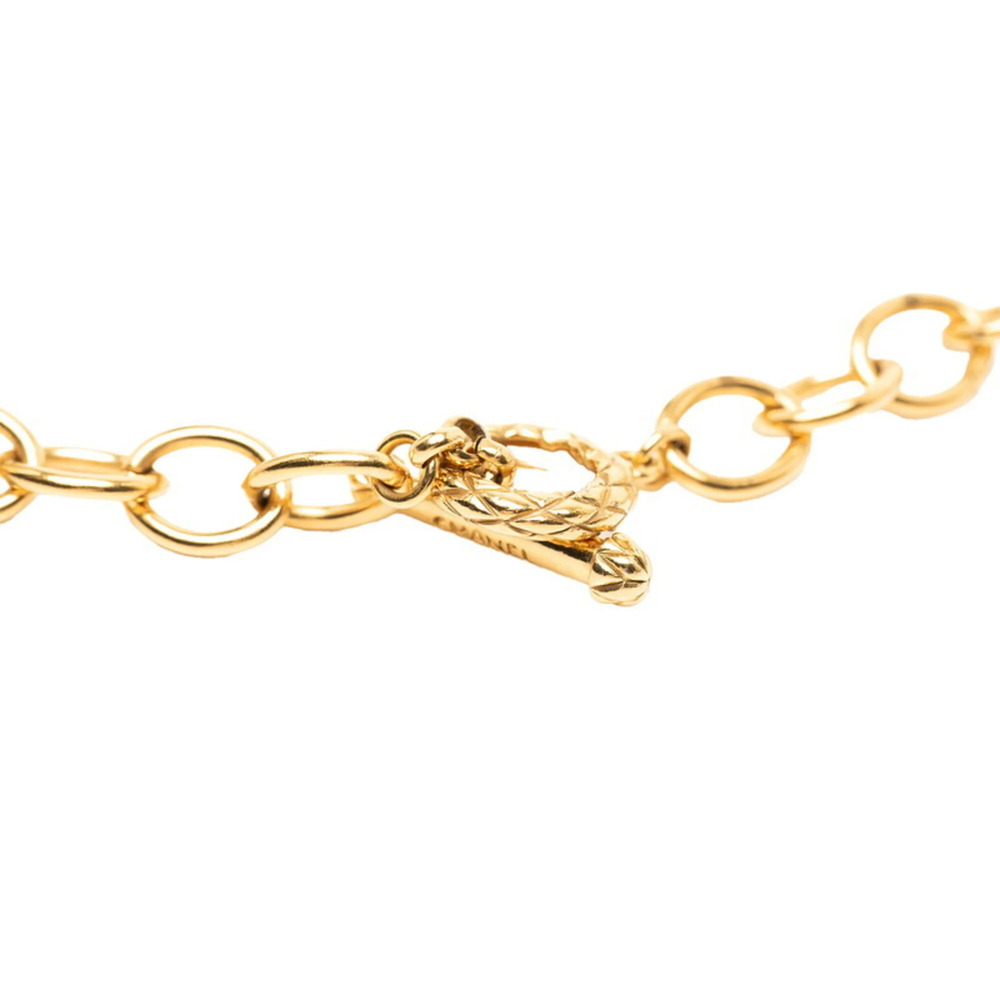 CHANEL Vintage Gold Logo Necklace - Picture 3 of 6